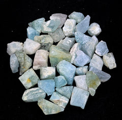 Rough Aquamarine from Afghanistan – 221 g Mineral Lot