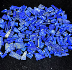 Drilled Polished Lapis Lazuli Beads from Afghanistan – 261 g Lot