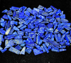 Drilled Polished Lapis Lazuli Beads from Afghanistan – 261 g Lot