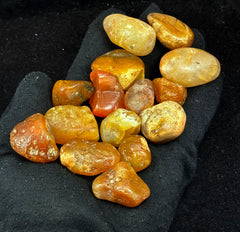 Polished Agate Quartz from Pakistan – 243 g Mineral Lot
