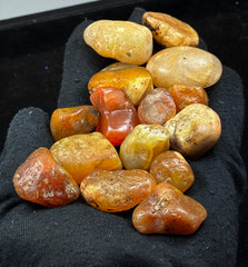 Polished Agate Quartz from Pakistan – 243 g Mineral Lot