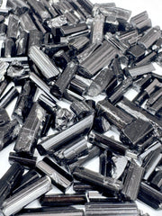 Black Tourmaline Crystals from Pakistan – 176 g Mineral Lot