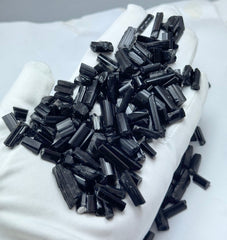 Black Tourmaline Crystals from Pakistan – 176 g Mineral Lot