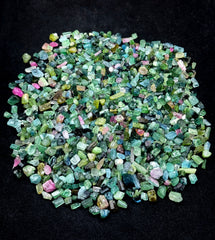 Mixed Color Tourmaline Crystals from Afghanistan – 163 g Mineral Lot