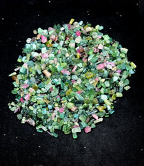 Mixed Color Tourmaline Crystals from Afghanistan – 139 g Mineral Lot