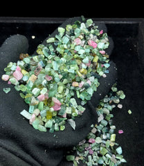 Mixed Color Tourmaline Crystals from Afghanistan – 139 g Mineral Lot