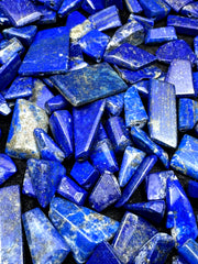 Drilled Lapis Lazuli from Afghanistan – 219 g Mineral Lot