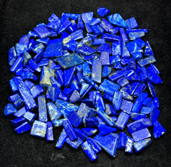 Drilled Lapis Lazuli from Afghanistan – 219 g Mineral Lot