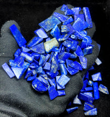 Drilled Lapis Lazuli from Afghanistan – 219 g Mineral Lot
