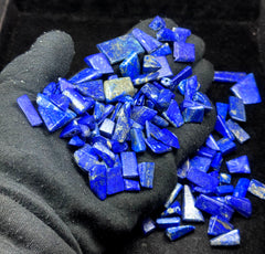 Drilled Lapis Lazuli from Afghanistan – 219 g Mineral Lot