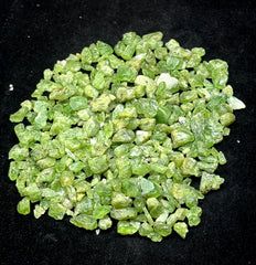 Short Peridot Crystals from Pakistan – 178 g Mineral Lot
