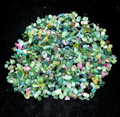Mixed Color Tourmaline Crystals from Afghanistan – 130 g Mineral Lot