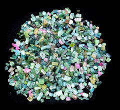 Mixed Color Tourmaline Crystals from Afghanistan – 130 g Mineral Lot