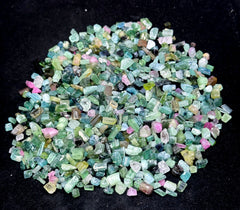 Mixed Color Tourmaline Crystals from Afghanistan – 130 g Mineral Lot
