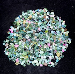 Mixed Color Tourmaline Crystals from Afghanistan – 130 g Mineral Lot