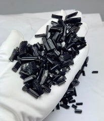 Black Tourmaline Crystals from Pakistan – 241 g Mineral Lot