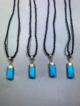 Turquoise Pendant in .925 Silver, Set of 5