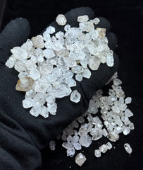 Diamond Quartz Crystals from Pakistan – 218 g Mineral Lot