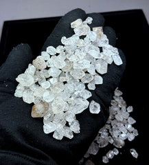 Diamond Quartz Crystals from Pakistan – 218 g Mineral Lot