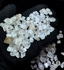 Diamond Quartz Crystals from Pakistan – 218 g Mineral Lot