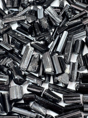 Black Tourmaline Crystals from Skardu, Pakistan – 209 g Mineral Lot