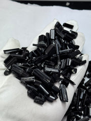 Black Tourmaline Crystals from Skardu, Pakistan – 209 g Mineral Lot