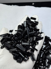Black Tourmaline Crystals from Skardu, Pakistan – 209 g Mineral Lot