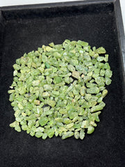 Rough Peridot Cutting Grade from Mansehra Pakistan – 230 g Mineral Lot