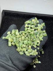 Rough Peridot Cutting Grade from Mansehra Pakistan – 230 g Mineral Lot