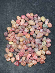 Multicolor Rough Spinel from Burma – 72 g Mineral Lot