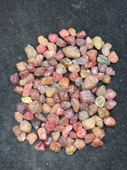 Multicolor Rough Spinel from Burma – 72 g Mineral Lot