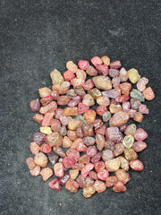 Multicolor Rough Spinel from Burma – 72 g Mineral Lot