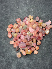 Multicolor Rough Spinel from Burma – 72 g Mineral Lot