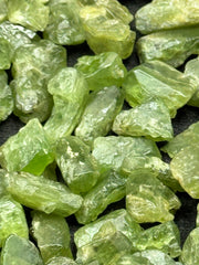 Green Peridot Rough Lot from Mansehra, Pakistan – 84 g