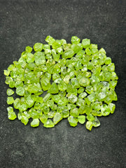 Green Peridot Rough Cutting Grade from Mansehra, Pakistan – 165 g