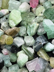 Mix Color Tourmaline Rough Lot from Afghanistan – 118 g
