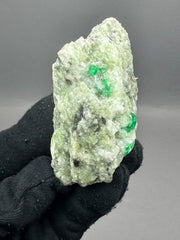 Emerald Crystals on Matrix from Swat, Pakistan – 459 g | Lot of 4