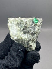 Emerald Crystals on Matrix from Swat, Pakistan – 459 g | Lot of 4