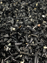 Black Tourmaline Rough from Pakistanv