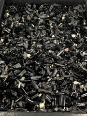 Black Tourmaline Rough from Pakistanv