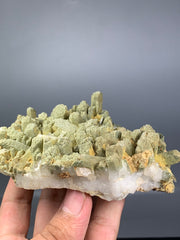Chlorite Quartz Cluster on Matrix from Baluchistan, Pakistan