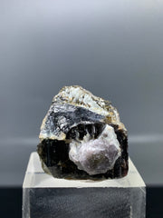 Red Cap Tourmaline Crystal Specimen Lot from Afghanistan – 174 g