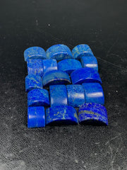 Polished Lapis Lazuli Beads Lot from Afghanistan – 40 g