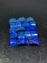 Polished Lapis Lazuli Beads Lot from Afghanistan – 40 g
