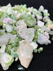 Green Tourmaline Crystals Specimen from Afghanistan