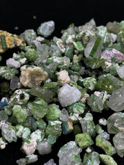 Green Tourmaline Crystals Specimen from Afghanistan