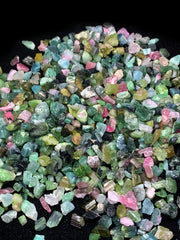 Mixed Color Tourmaline Rough from Afghanistan – 328 g Mineral Lot