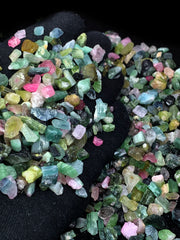 Mixed Color Tourmaline Rough from Afghanistan – 328 g Mineral Lot