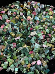 Mixed Color Tourmaline Rough from Afghanistan – 328 g Mineral Lot