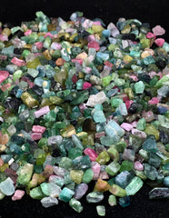 Mixed Color Tourmaline Rough from Afghanistan – 328 g Mineral Lot